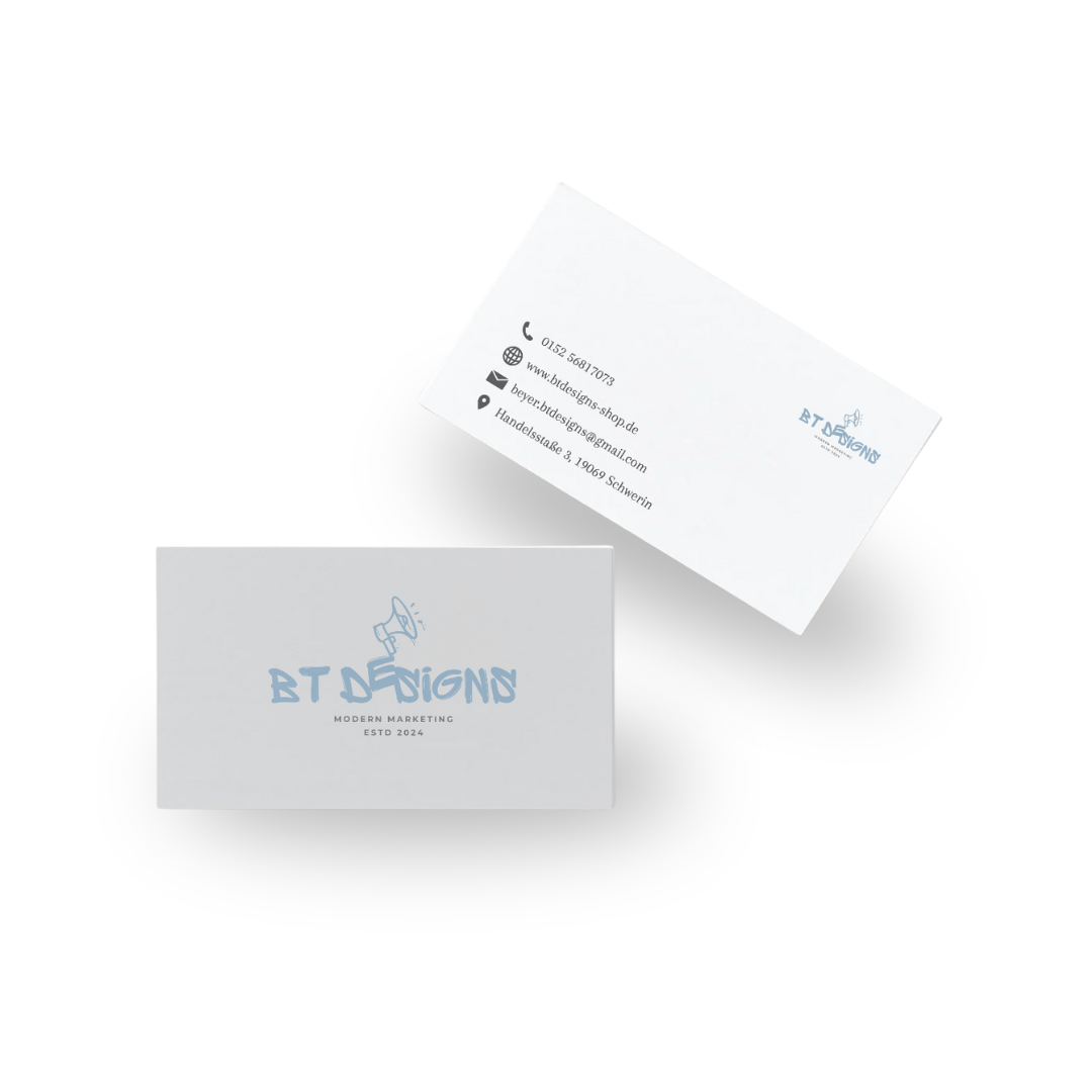 Visitenkarten bedrucken – professionell & individuell